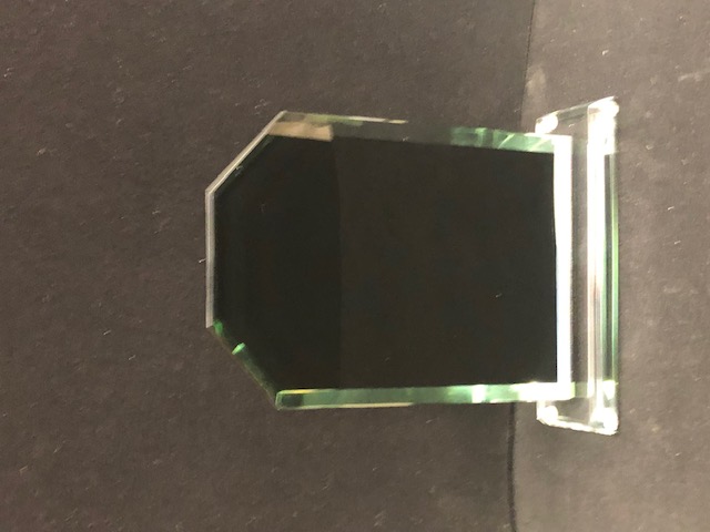 glass award D